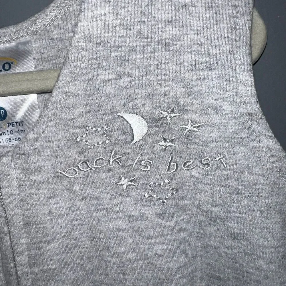 Halo Sleepsack Wearable Blanket Small 0-6m Gray